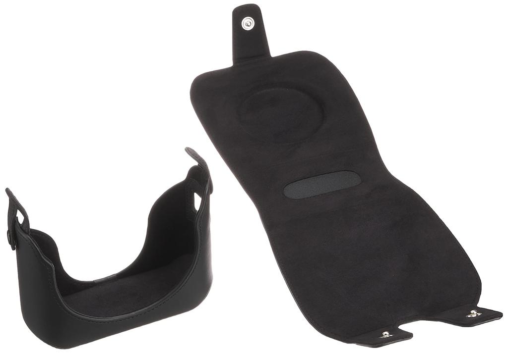 Fujifilm SQ10 Camera Case, Black Leather, for Hybrid Instant Camera "instax SQUARE SQ10" (Product Code: 353549)