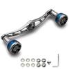 HEIGHTEN V2.0 105/115mm Baitcasting Reel Handle, Aviation Aluminum, Compatible with Shimano, Daiwa, and Abu Garcia Engn Series (Gunmetal, V2.0-115mm)