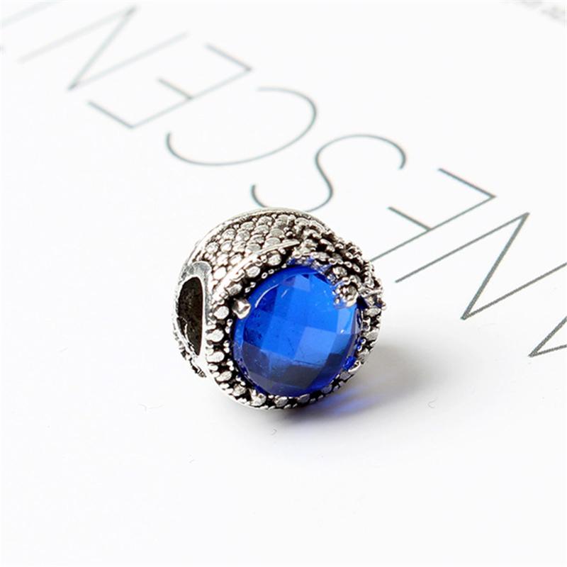 Btuamb New Fashion Crystal Hollow Camera Cat Claw Leaves Crown Heart Charms Beads Fit Fashion Bracelets for Women Making Jewelry