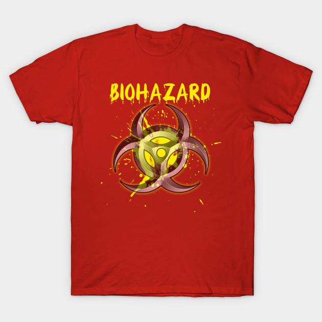 Unisex Fashion TShirt Biohazard Print TShirt Plus Size XS-6XL T-Shirt 100%Cotton Tops O Neck Short Sleeve Tees