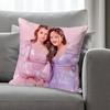Pink TTheory FFreen BECKY Anime Celebrity Merchandise AllMatch Printed Pillow Case Sofa Car Office Room Decoration Protector