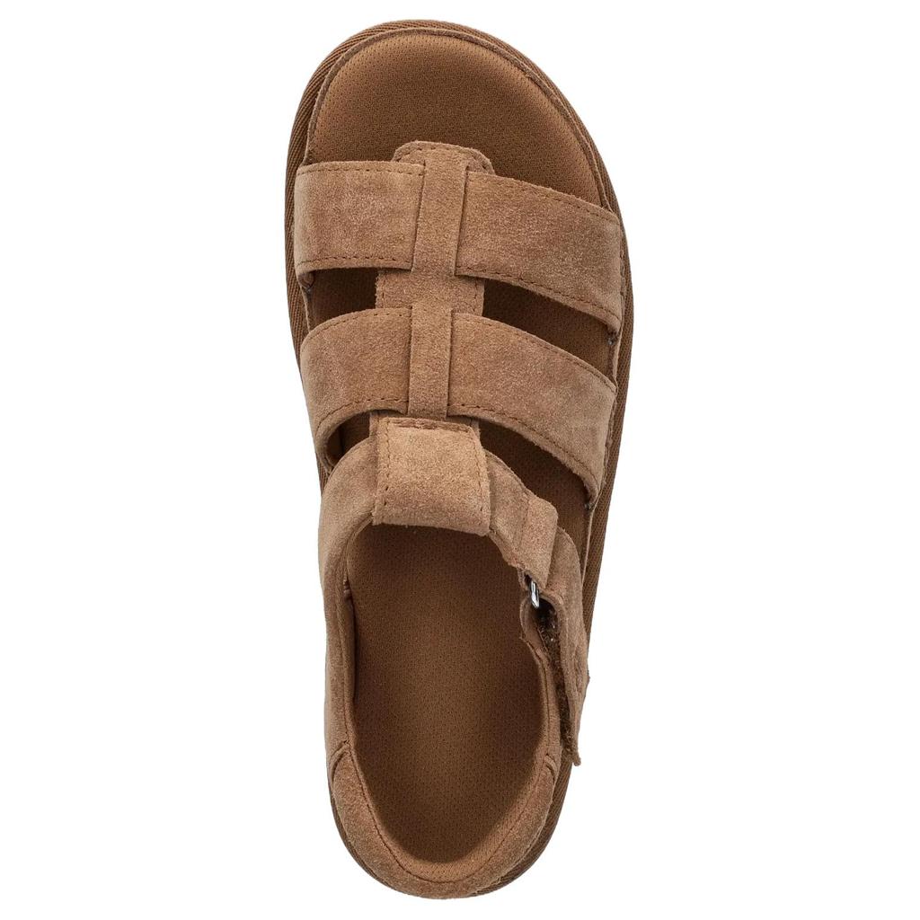 UGG Goldenstar Suede Comfortable Versatile Roman Sandals Women sandals Brown 1137890-CHE