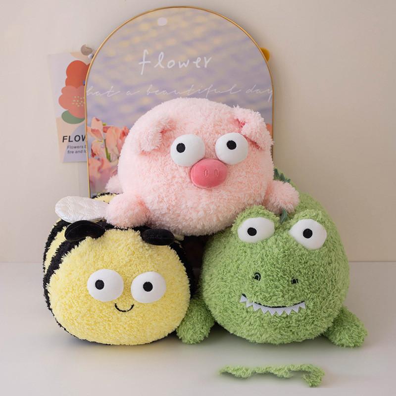 Adorable Plush Animal Toy With Unique Designs Of Bee Crocodile Unicorn And Pig For Cozy Cuddles