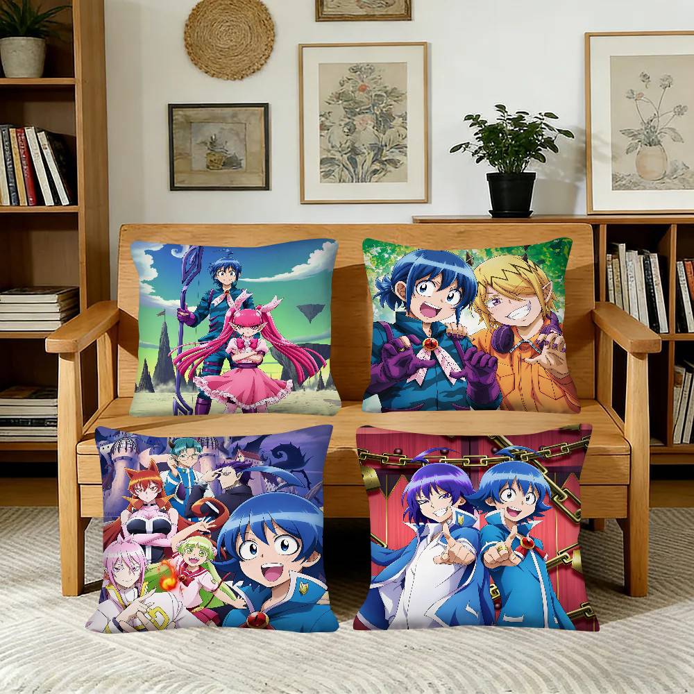 Welcome To Demon School Iruma Kun Pillow Case Fashion Square Pillowcase Bedroom Sofa Room Ins Decoration Leisure