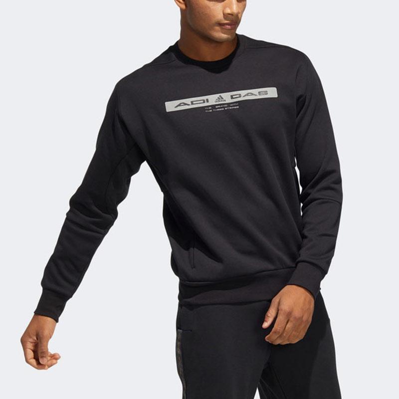 New Adidas Th Ref Swt Sweatshirt Men's Black HE9899