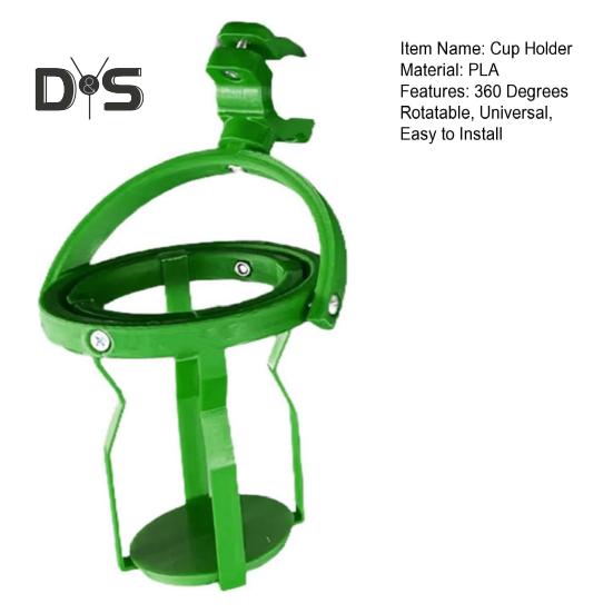 Gyroscopic Cup Holder 3D Printed 360 Degrees Rotatable Drink Can Holder Universal Self Leveling Anti-Spill Various Vehicle Beverage Holder