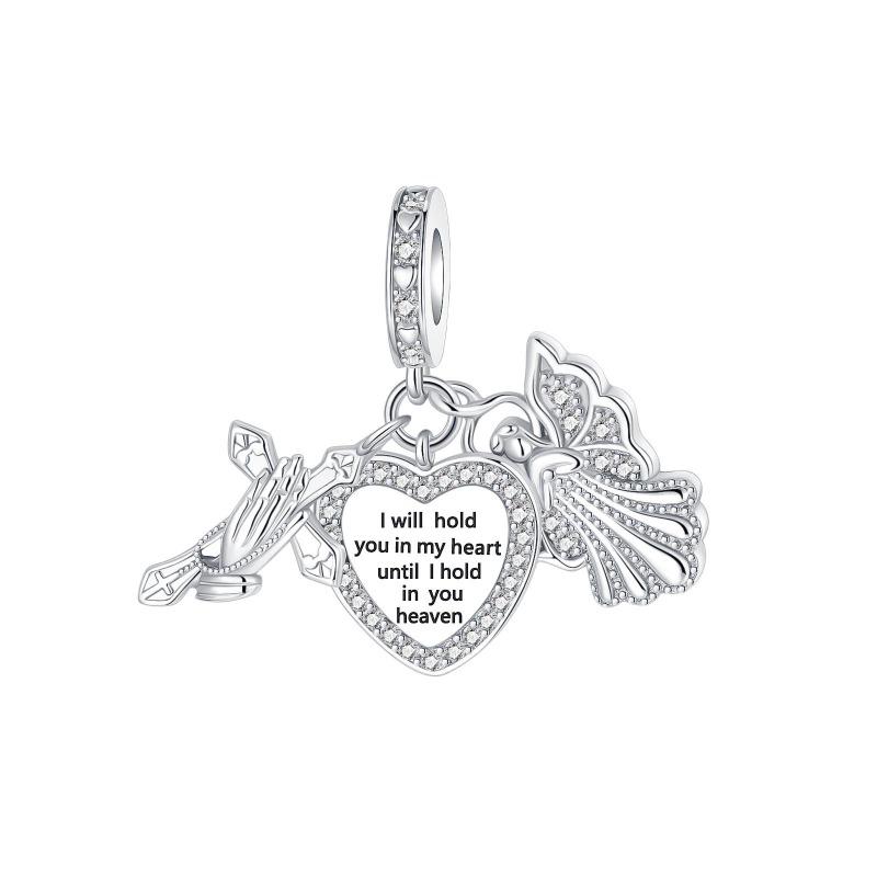 Original Copper Religion Charms Cross Holy Bible Mother Rings Beads Pendants Fit Bracelet Necklace Diy Jewelry Gift