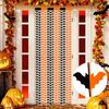 Easy To Install Halloween Foil Fringe Curtains Unbreakable Photo Booth Props  Anniversary