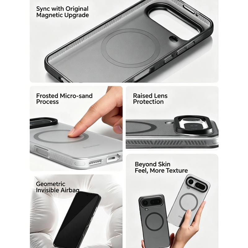 Matte Case For Honor Magic 8 Pro Air Wireless Charging Back Cover Case for HONOR MAGIC 8 PRO AIR