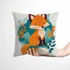 Case for Pillow Covers Decorative Cushion Cartoon Fox Velvet Cushion Cover x Rectangular Cover for Living Room Cushions Sofa