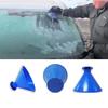 Ice Car Windshield Scraper Tool Cone Shaped Outdoor Round Funnel Remover Snow