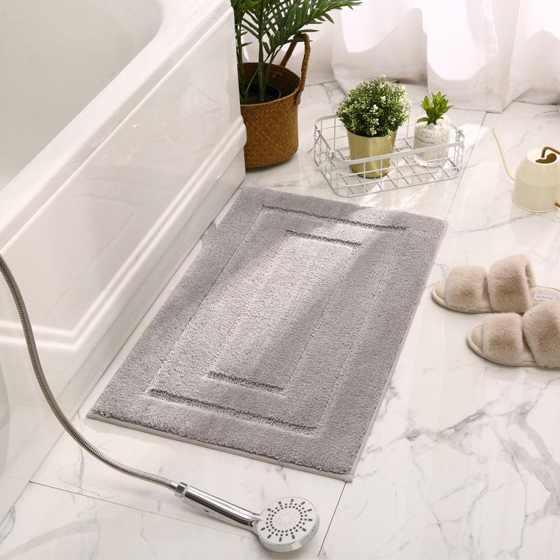 Thick Absorbent Non-Slip Bathroom Mat - Entrance and Toilet Floor Rug