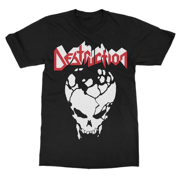 DESTRUCTION Band Black All Size 100% Cotton Shirt Gift For Fan Unisex T-Shirt
