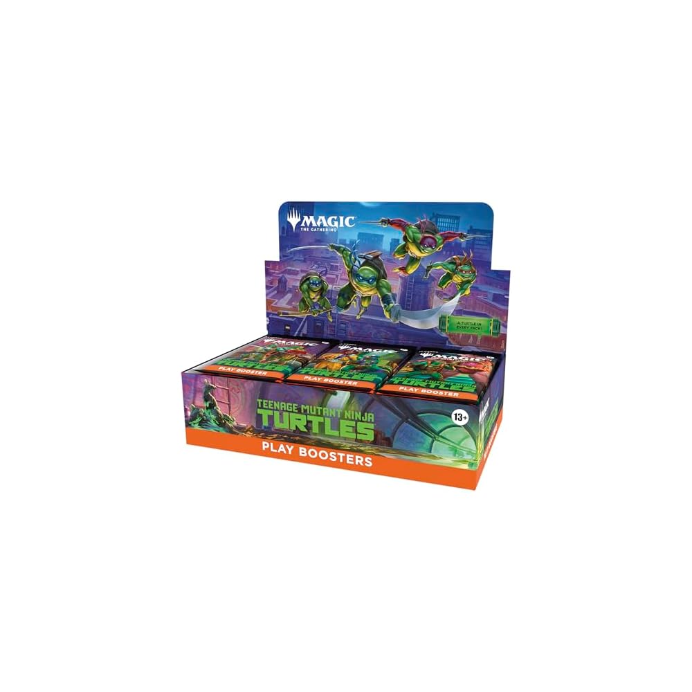 Magic: The Gathering Mutant Turtles Play Booster Box 30 Packs Trading Cards Wizards of the Coast