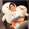 Adorable White Goose And Duck Plush Toy Pillow For Boys And Girls