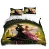 The Wicked Printed Bed Duvet Cover Pillowcase Three Piece Set For Toddler Bedroom Decor