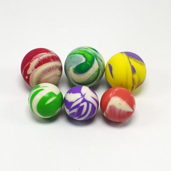 10 szt. Różne kolory 25/30 mm Gumowe Piłeczki Odbijające do Automatu z Piłeczkami