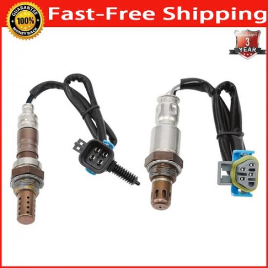 2x Oxygen Sensor Up+Downstream For 2011-14 Chevrolet Equinox 2011-15 GMC Terrain