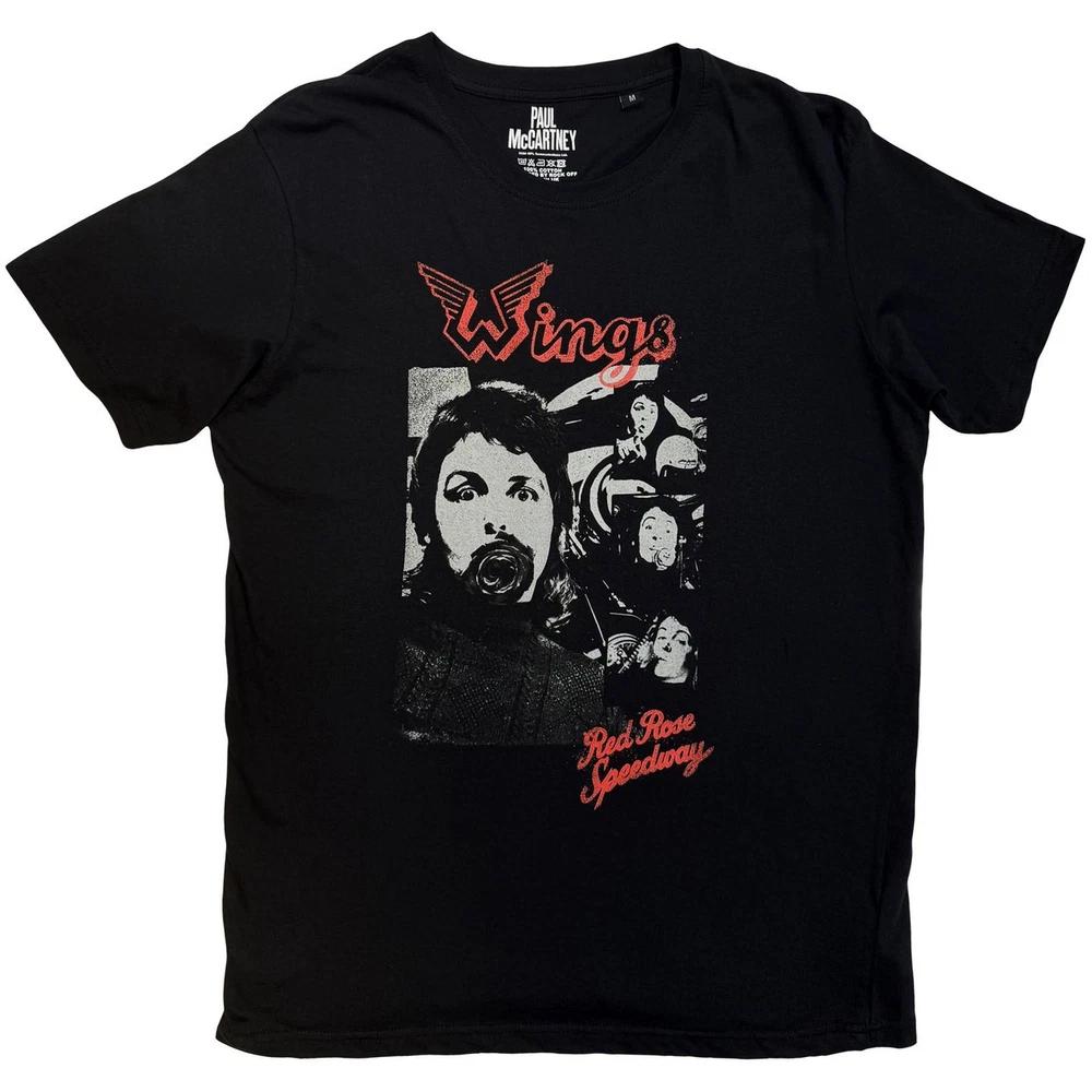 Paul Mccartney Wings Collage Unisexs TShirt Unisexs
