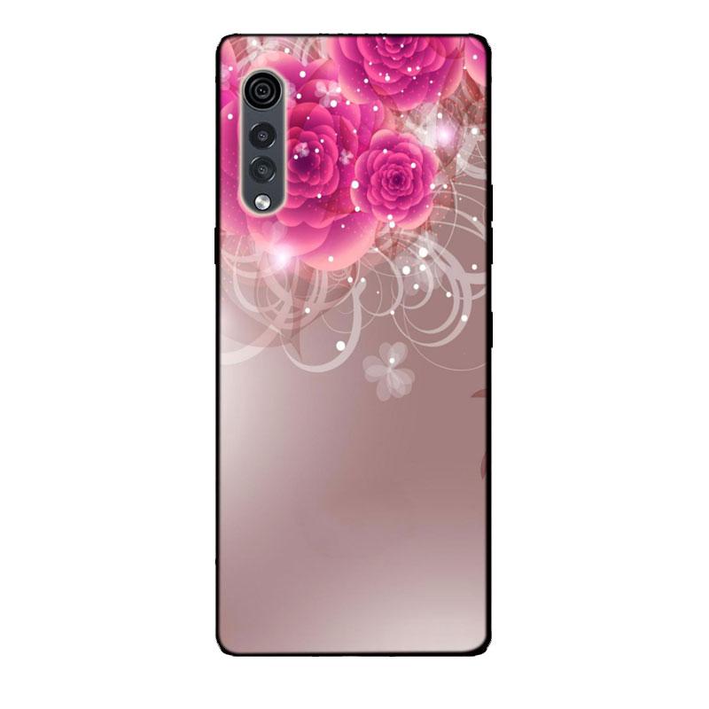 Etui do LG Velvet Czarny Zderzak Silikonowe TPU Miękkie Pokrowiec na Telefon Do LG Velvet 5G LM-G900 Etui Kreskówka Funda Do Etui LG Velvet