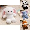 Penguin Doll Panda Pink Pig Elephant Raccoon Animal Gift Pp Cotton Filling