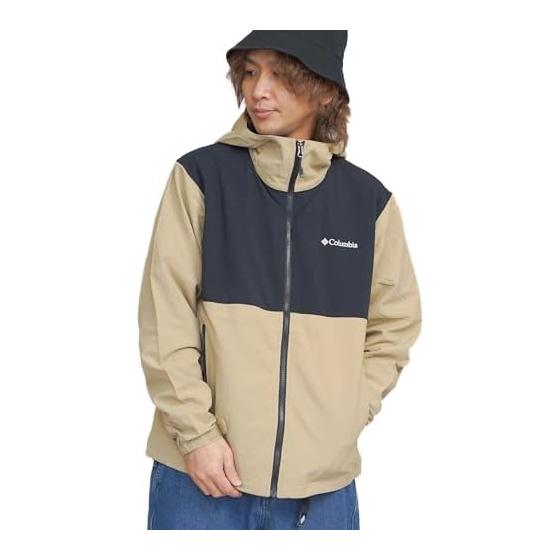 Columbia Jacket Men s Mountain Parka Lightweight Water Repellent Outdoor Brand Crouton x Black 243M