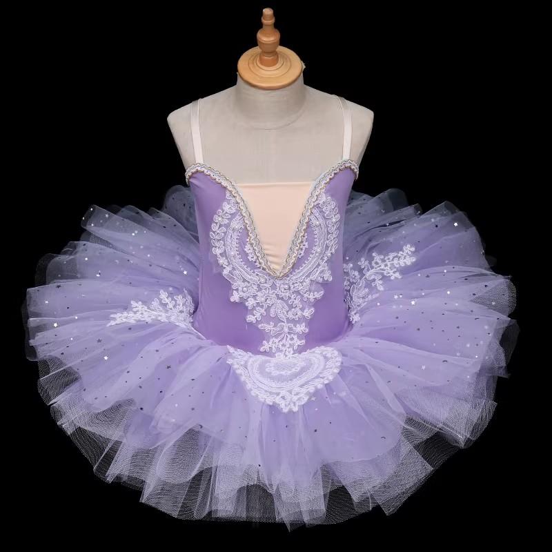 Fashion Ballet Dress Stage Performance Costume Girl's Ballerina Outfit Children's Clothes Ballet Dance Wear Summer Dresses