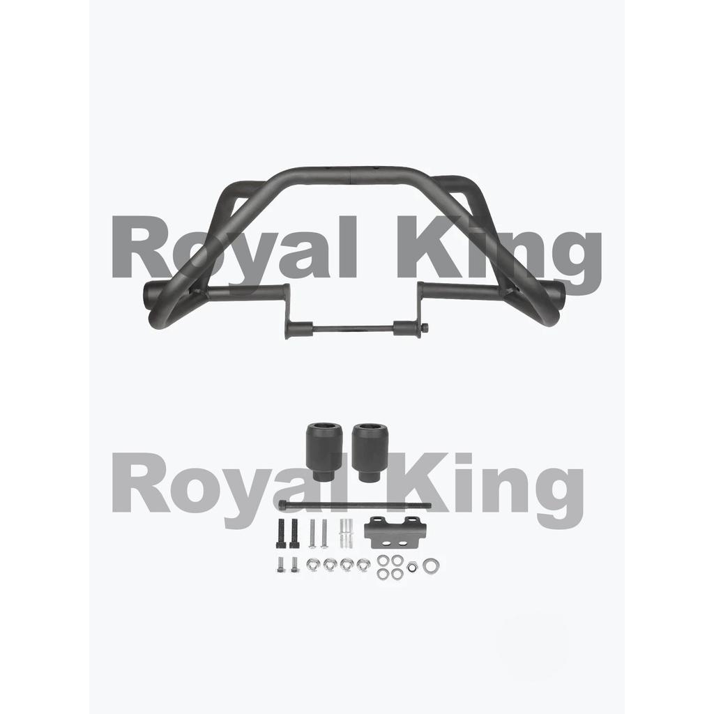 Black "Engine Guard Crash Bar With Slider" Fit for Royal Enfield Hunter 350