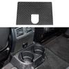 1pcs Carbon Fiber Rear Seat Power Outlet Cover Trim For BENZ G500 2013-18