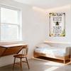 Hive Rules Bee Themed Metal Tin Sign Vintage Rustic Life Rules with Be Humble Honest Kind Positive Happy Decor for Home Cafe Bar
