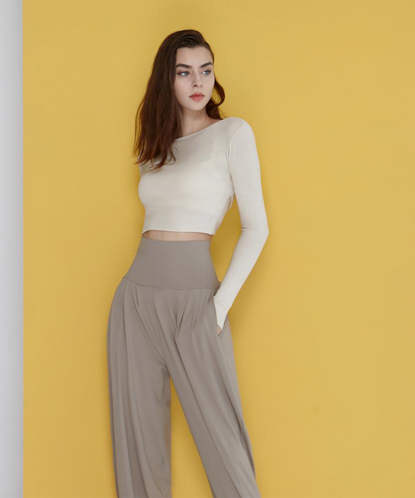 Debiweeo Valère Harem Pants Devi-B0041-Sand