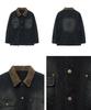 Big Union Distressed Canvas Work Jacket (Black)