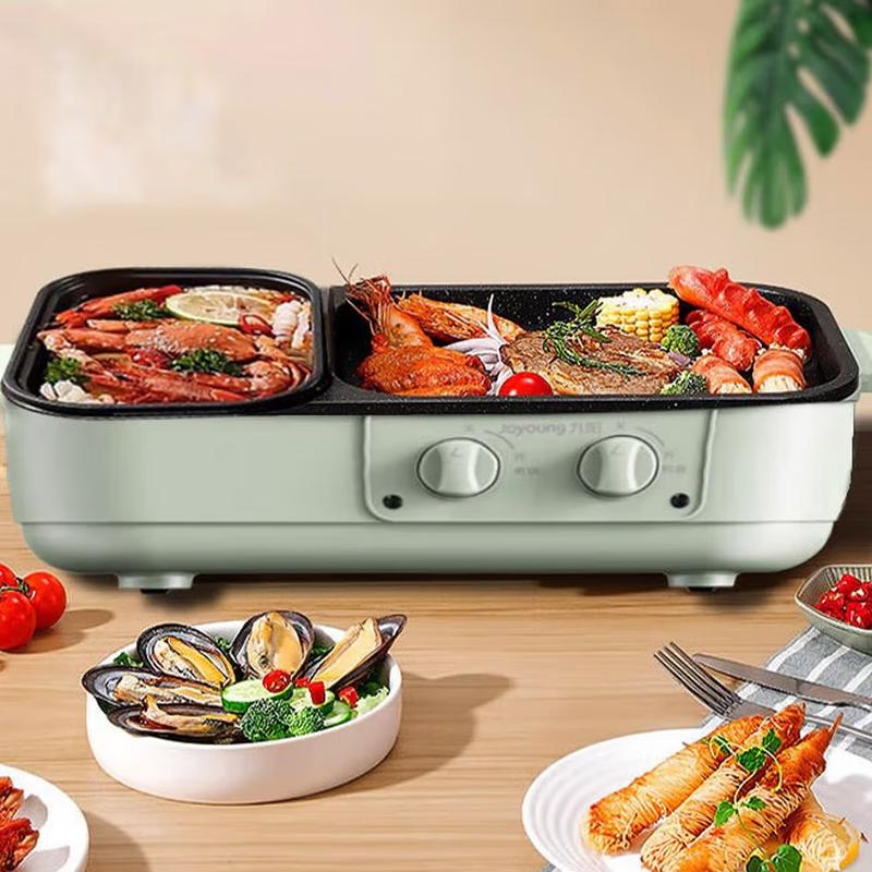 

Електричний гриль та хотпот в одному пристрої Joyoung