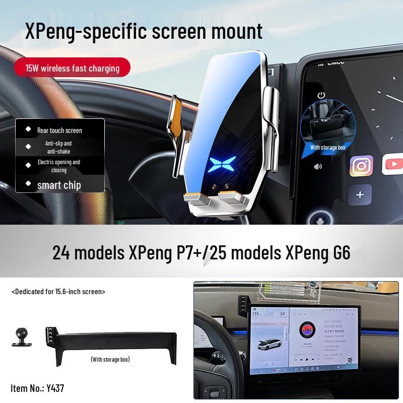 

XPeng Car Phone Holder: Compatible with P7+, P5, M03, G6, G9, X9, G3i Models for Navigation 17.3 inches