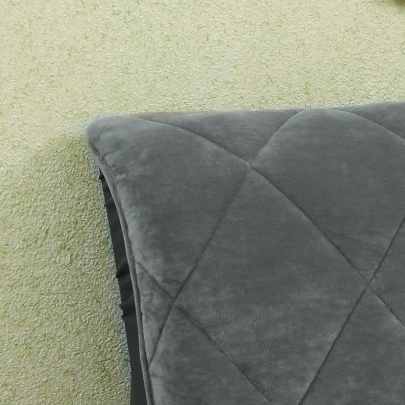 European-style Home Bedside Cover, Simple Elastic Cloth, All-inclusive Dust Cover, Plus Velvet Thickened Curved Bedside Cover