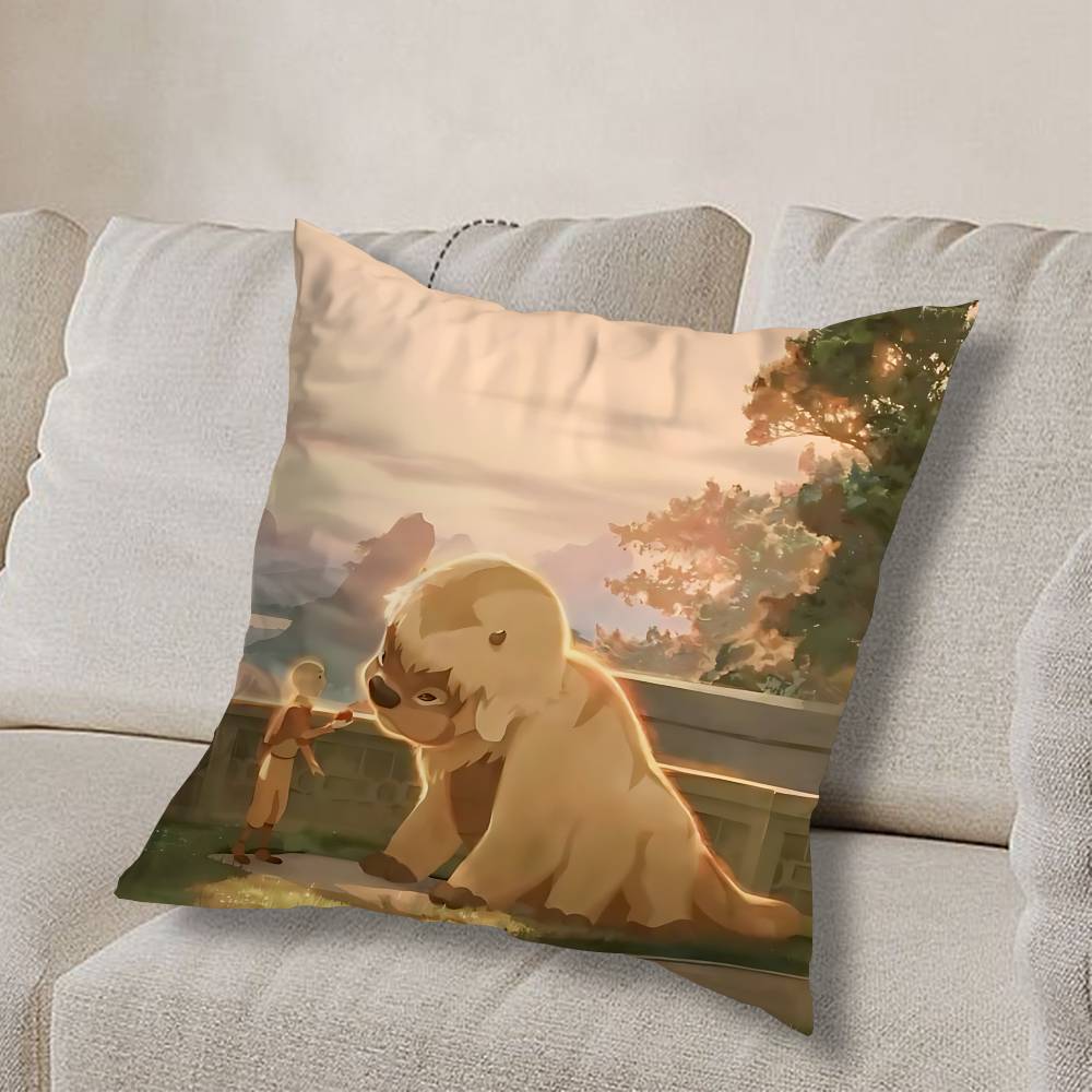 A-Avatar T-The Last Airbender Pillow Case Pillow Case Living Room Sofa Cushion Cover Suitable For Home Bedroom Room Decoration
