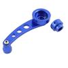 Universal Pack (1) Billet Aluminum Window Crank Handle Winder Kit For Truck Car