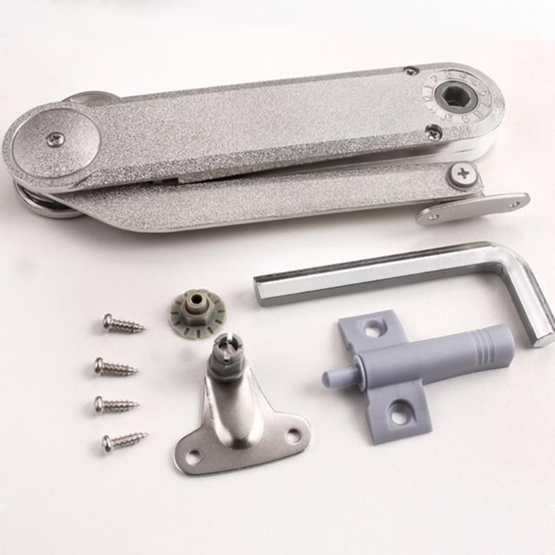 Soporte de Puerta Metálico Resistente Ajustable Soportes para Puertas de Gabinete Mejoras para Renovadores del Hogar y Carpinteros Profesionales