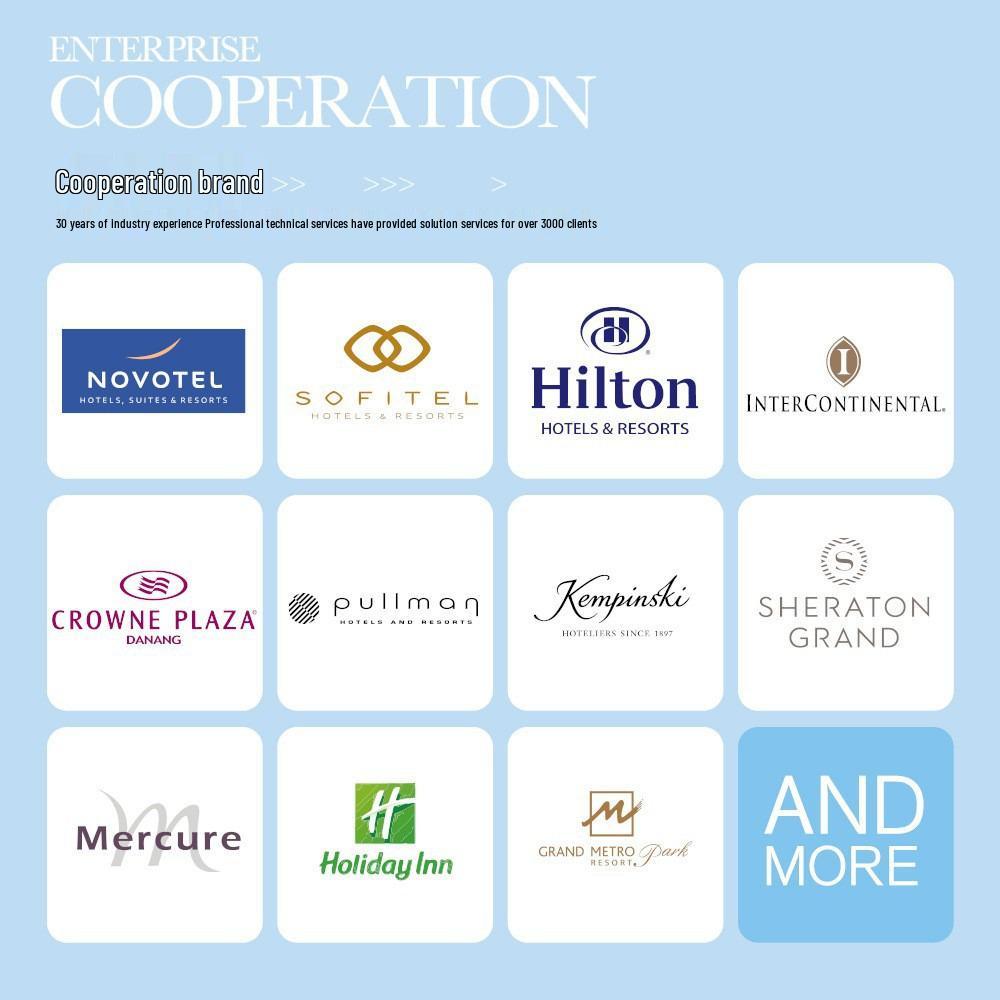 Star Hotel Comfortable Non-Slip Slippers for Guest Accommodation