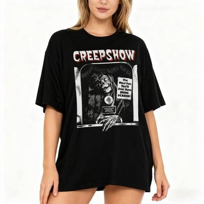 Creepshow 1982 Movie TShirt 80s Horror Shirt Stephen King George A Romero Lost Boys Dawn of The Dead Return of The Living Dead