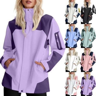 Ladies' Loose Comfortable Fashionable Outdoor Windproof And Waterproof Jacket Jacket