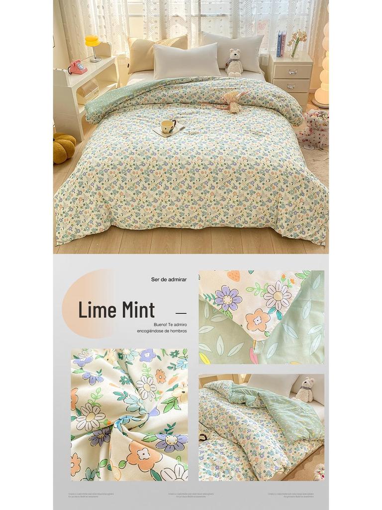 Sincan Pamuğu Yorgan: Çocuklar ve Öğrenciler İçin Kalın Çizgi Film Yatak Takımı