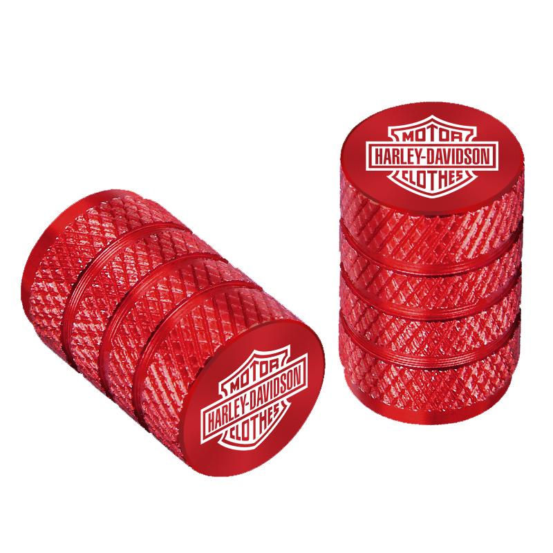 Motorcycle Tire Valve Stems Cap Aluminum Tire Wheel Stem Air Valve Cap For Harley Davidson