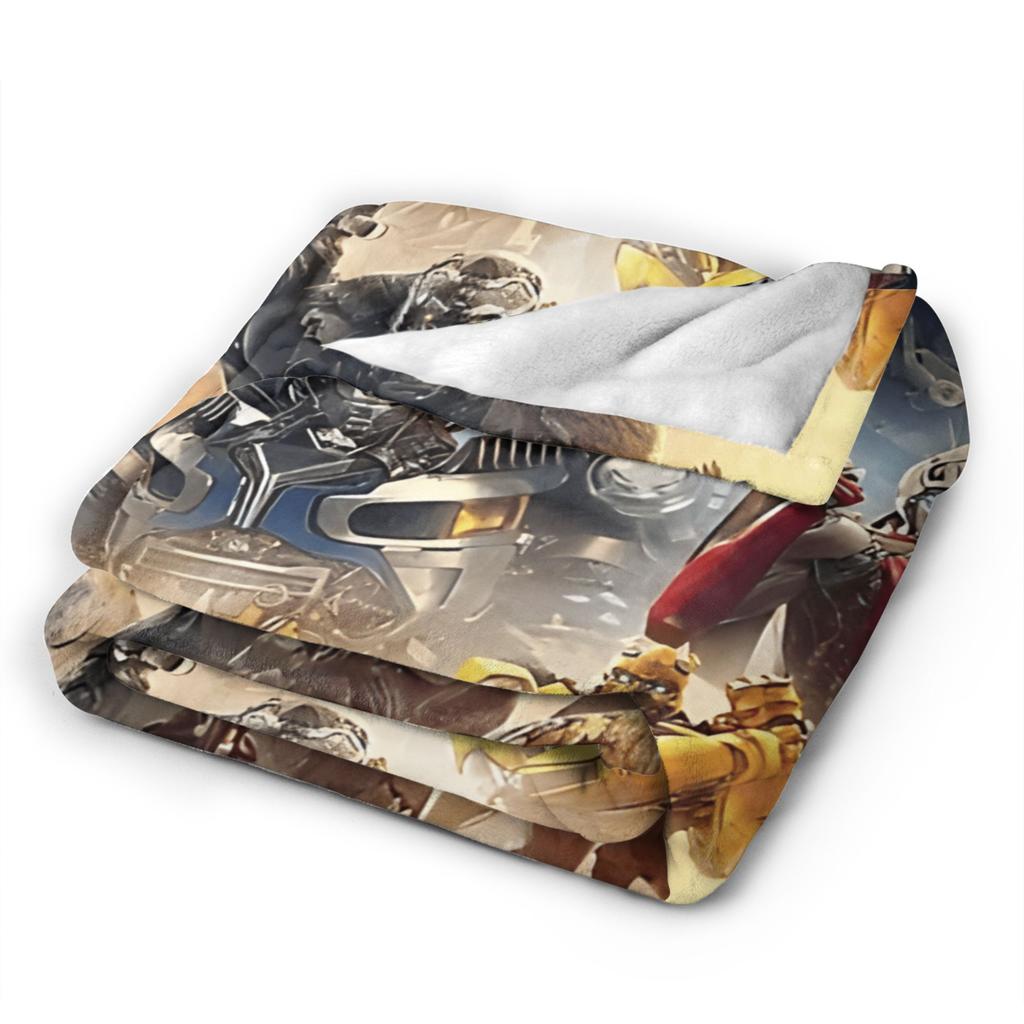 T-Transformers New Generation Soft Warm Blanket  Boy Girl Plush Throw Blanket Graphic Couch Bed Flannel Bedspread Sofa Bed Cover