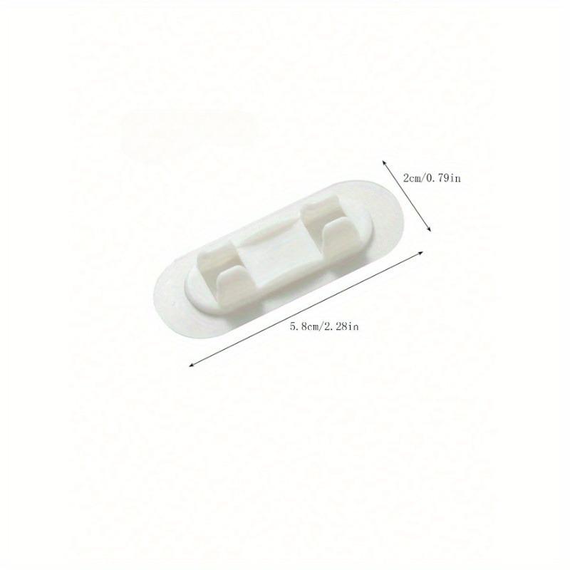 Wire Fixer, No-Drill Wire Clip, Storage Socket, Self-Adhesive Network Cable, Wire Clip, No Nail Organizer