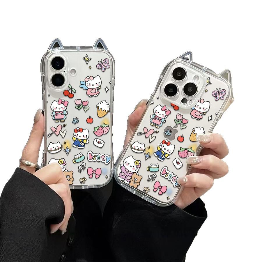 Sanrio Cat Ears KT Phone Case for Apple 17 - New Model