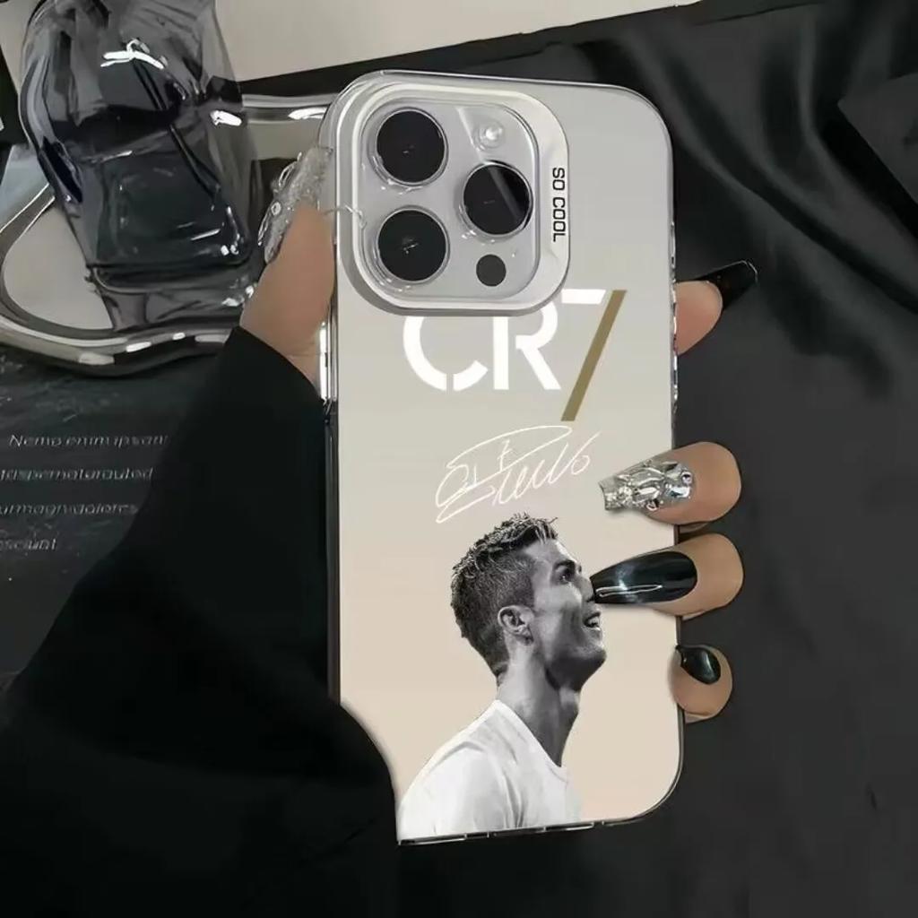 Mr Football C-cR7-R-Ronaldos Casing For Xiaomi Redmi 14C 13C 12C 12 10C 10 Note 14 13 12 Pro Plus 10 10s 11 11S 4G 5G Case Hard