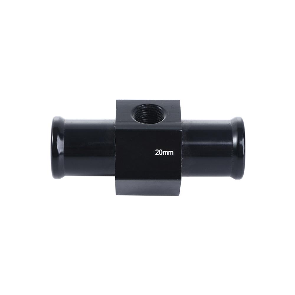 Hose Adapter Black Gauge Sensor Temperature sensor Water Temp Gauge Radiator Joint Pipe Sensor