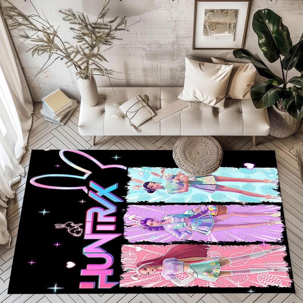 Future Huntrx Legends Square rugs are a great choice for living rooms, bedrooms, home décor, and as gifts.
