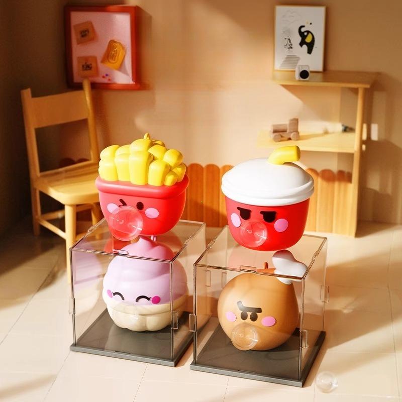 Cute Food Series Plivní bubliny Squishy Mačkní Hračky Úzkost Úleva od stresu Senzorick antistresov hračky pro dospěl Děti